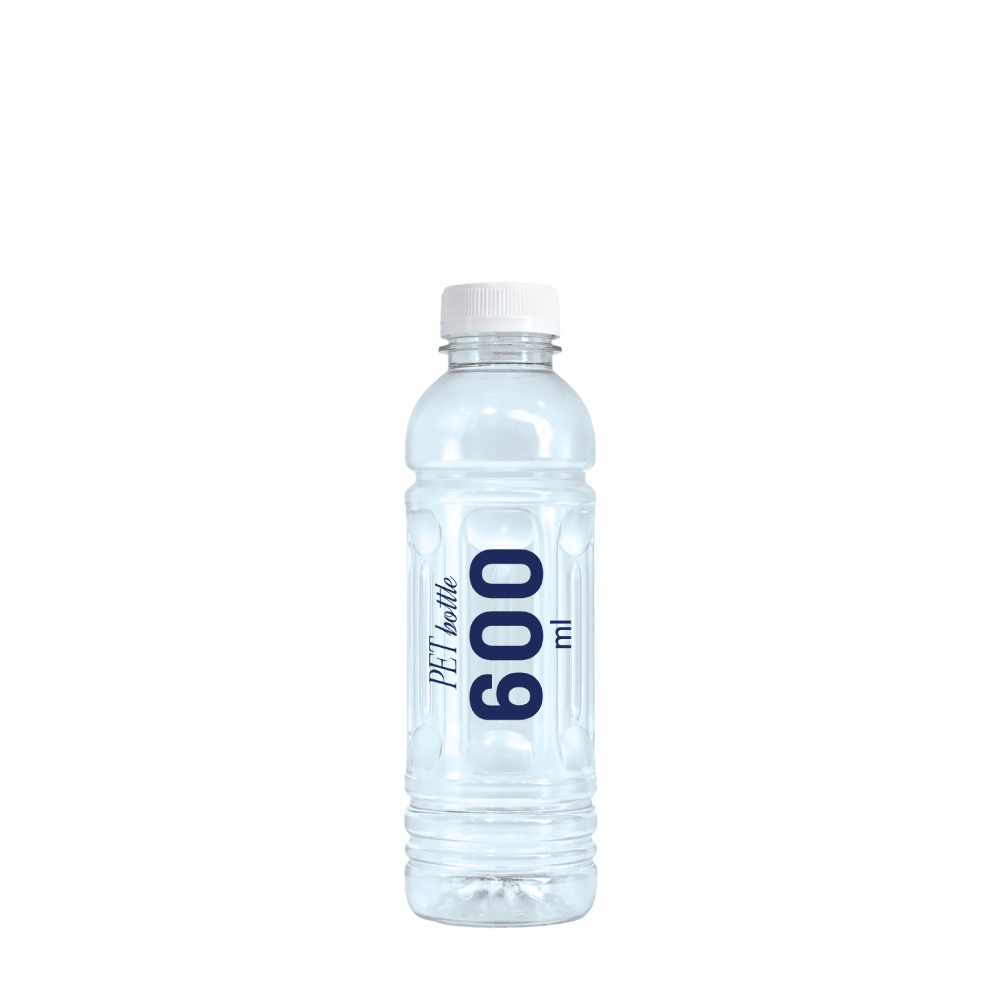 PET bottle 600ml (Ø38mm)