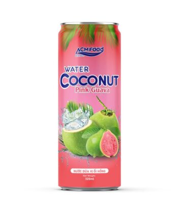 320ml ACM Coconut water with Pink Guava Flavour