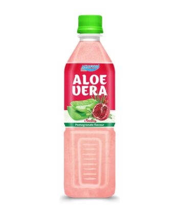 500ml Pet bottle ACM Aloe Vera Drink Pomegranate Flavour