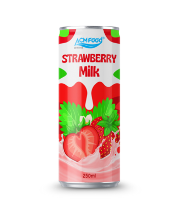 ACM Strawberry Flavored Fresh Milk 250ml