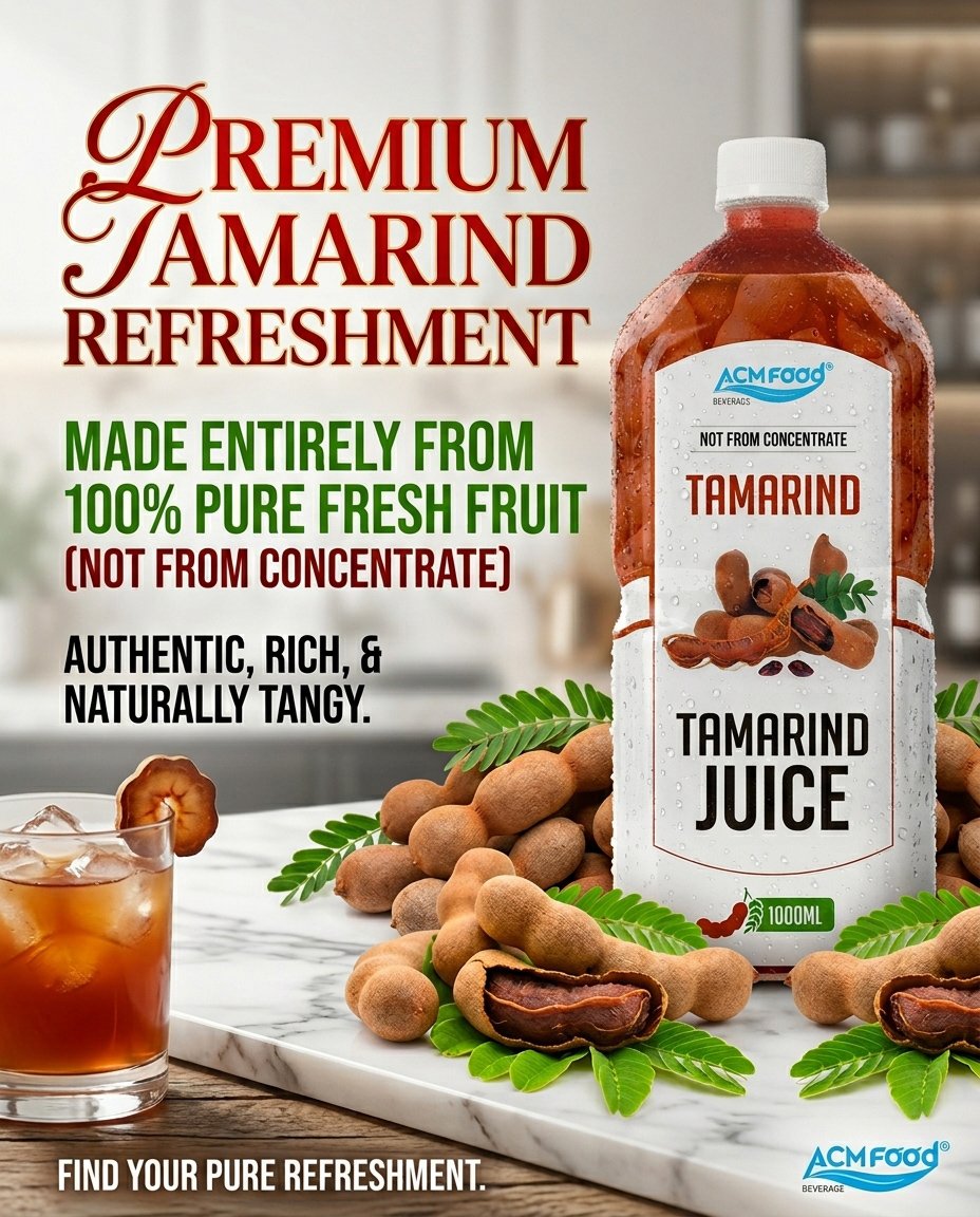 100% Pure Tamarind Fruit Juice as a Market Pioneer