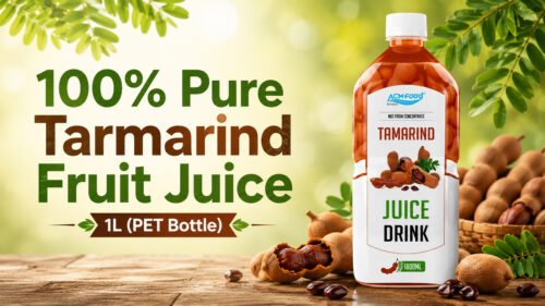 100% Pure Tarmarind Fruit Juice 1L (PET Bottle) ACMFOOD