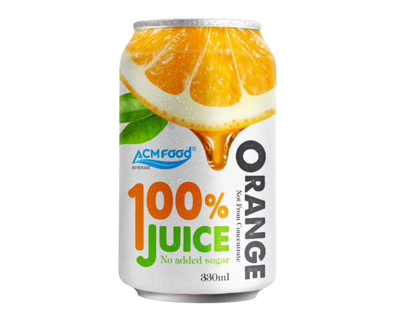 ACM 100% Orange Juice 330ml – Export Quality - ACM Beverage Supplier