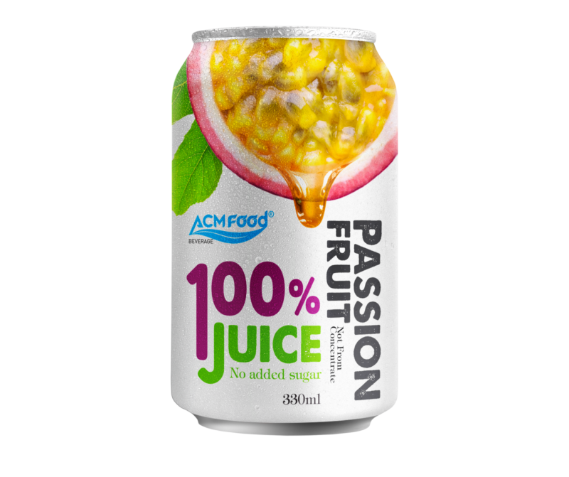 ACM 100% Passion Juice 330ml – Export Quality - ACM Beverage Supplier