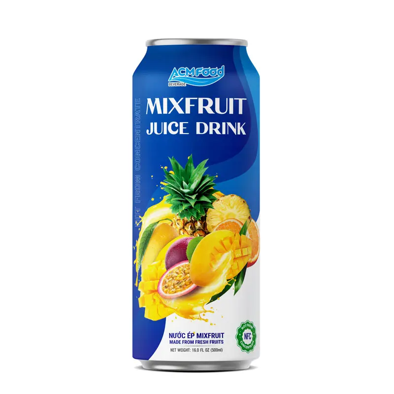 16 fl oz cans mixfruit juice drink made from fresh tropical fruit