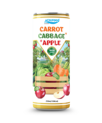 250ml ACM Mix Cabbage, Carrot and Apple Juice - ACM Beverage Supplier