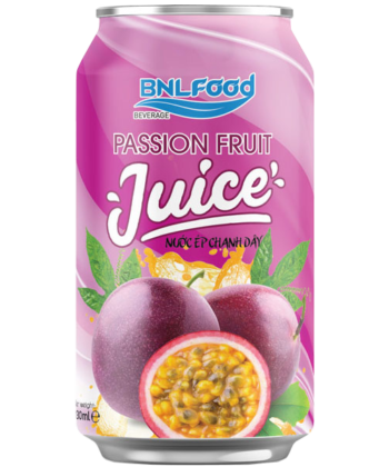 Fresh passion fruit juice supplier own brand