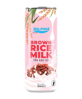 Best natural brown rice milk drink supplier own brand