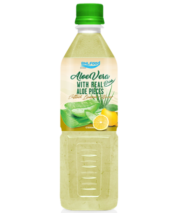 aloe vera juice with lime 500ml pet bottle