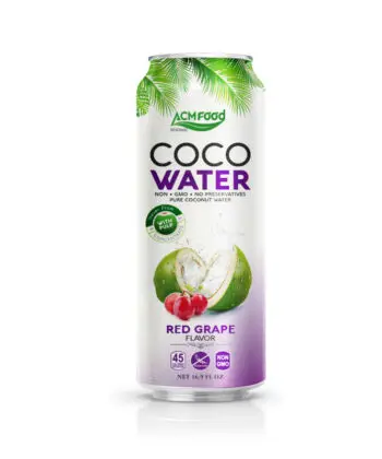 500ml ACM Coconut water Grape flavor