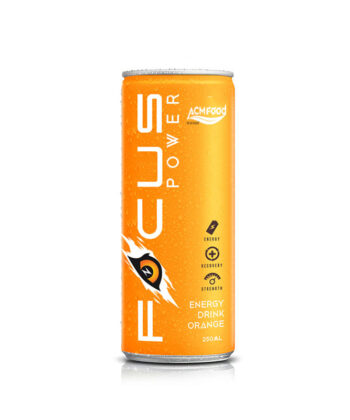 250ml ACM Energy Drink Orange Flavor