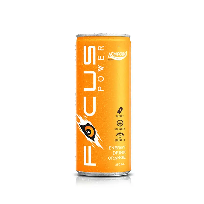 250ml ACM Energy Drink Orange Flavor
