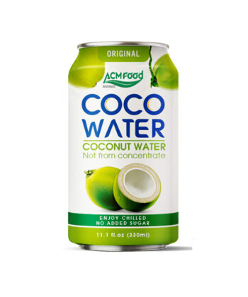 330ml ACM original coconut water with pulp