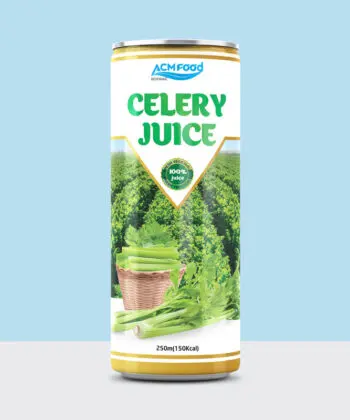 250ml 100% juice fresh vegetable celery juice drink