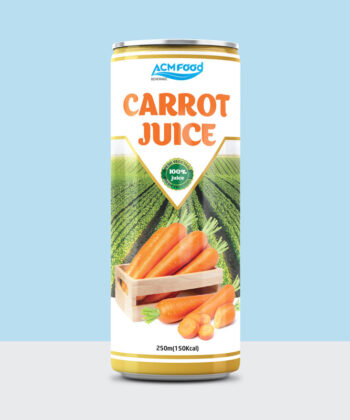 250ml ACM 100% juice fresh vagetable Carrot Juice