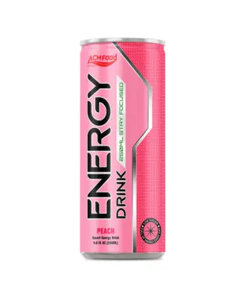 250ml ACM Energy Drink Peach Flavour