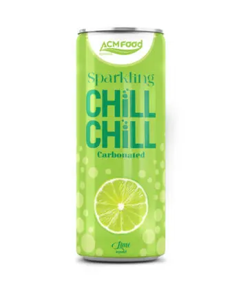 250ml ACM Lime Sparkling Chill Chill Juice