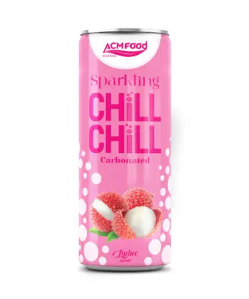 250ml ACM Lychee Sparkling Chill Chill Juice