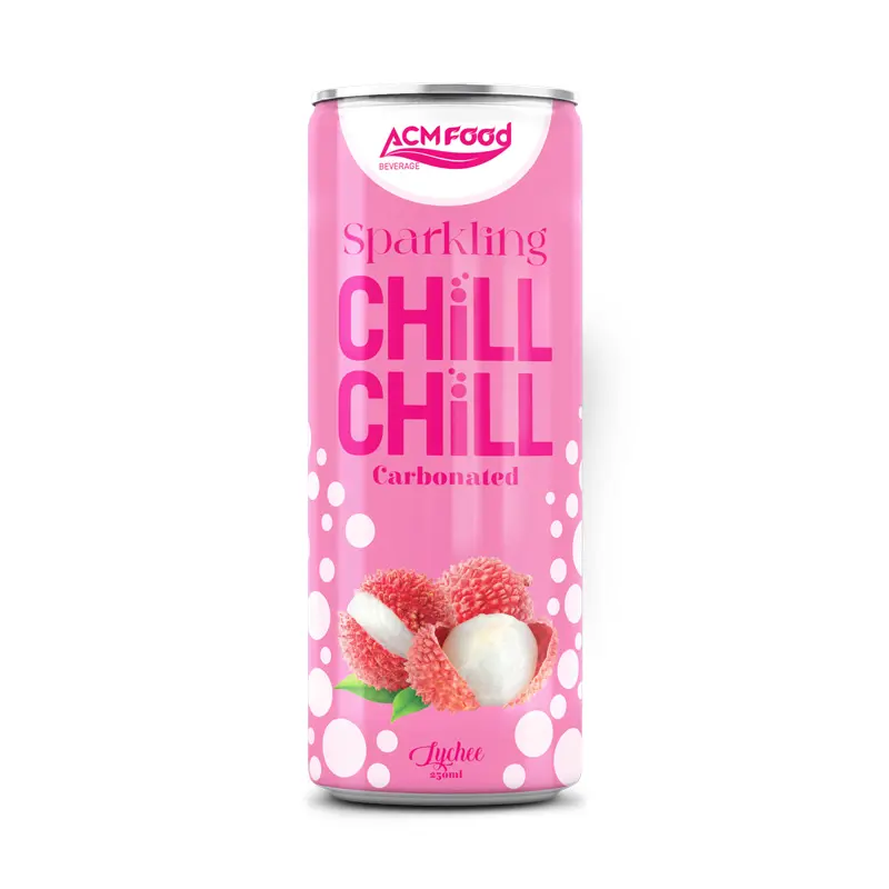 250ml ACM Lychee Sparkling Chill Chill Juice