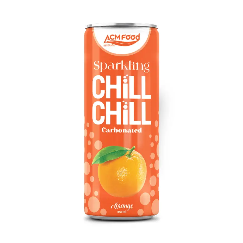 250ml ACM Orange Sparkling Chill Chill Juice