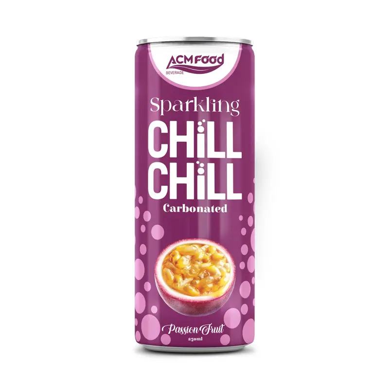 250ml ACM Passion Sparkling Chill Chill Juice