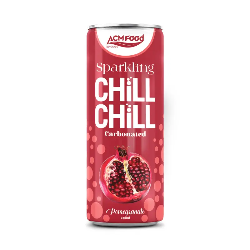 250ml ACM Pomegranate Sparkling Chill Chill Juice