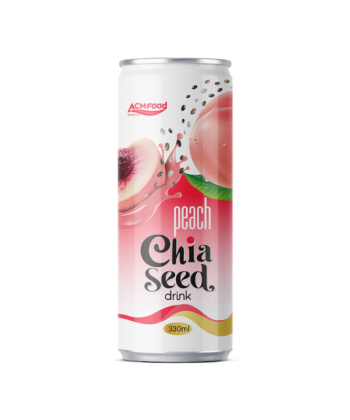 320ml ACM Chia Seed Drink Peach flavor