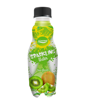 300ml ACM Kiwi Sparkling water drink Pet bottle