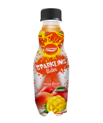 300ml ACM Mango Sparkling water drink Pet bottle