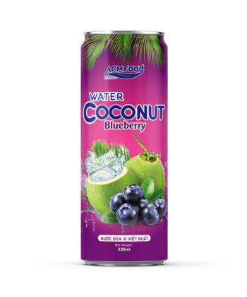 320ml ACM Coconut water with Blueberry Flavour