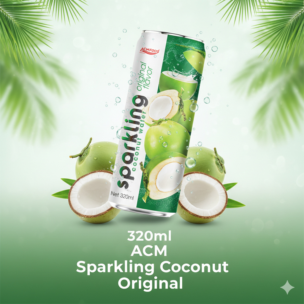 320ml ACM Sparkling coconut Original