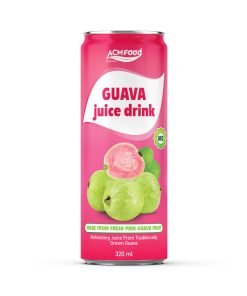 320ml cans guava juice drink refreshing juice from traditionally grown fruits