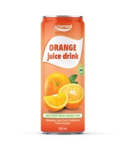 320ml cans orange juice drink refreshing juice from traditionally grown fruits
