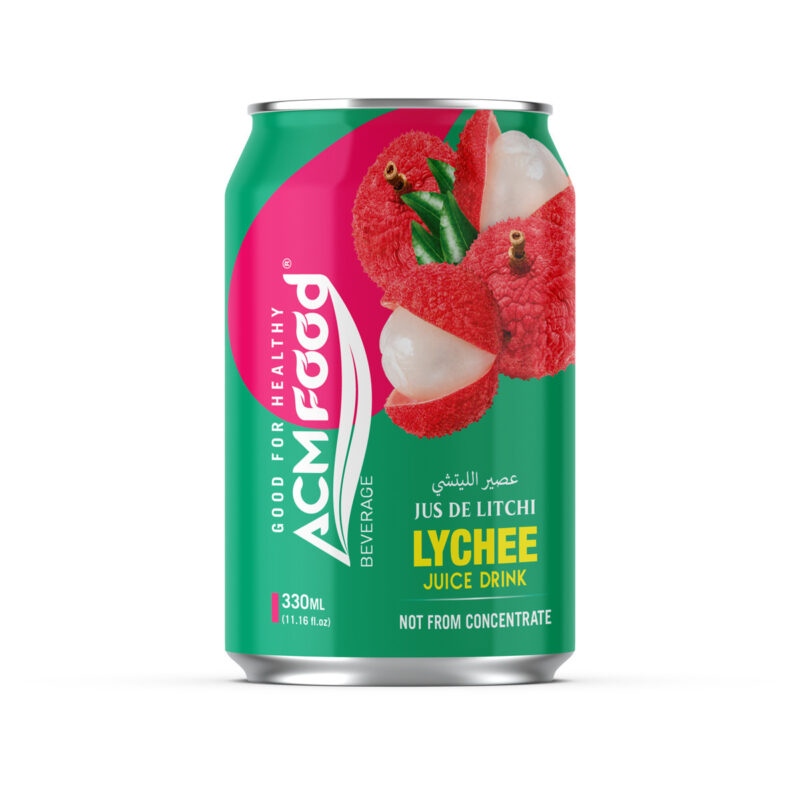 ACMFOOD NFC Juice Drink Lychee Alu-can 330ml
