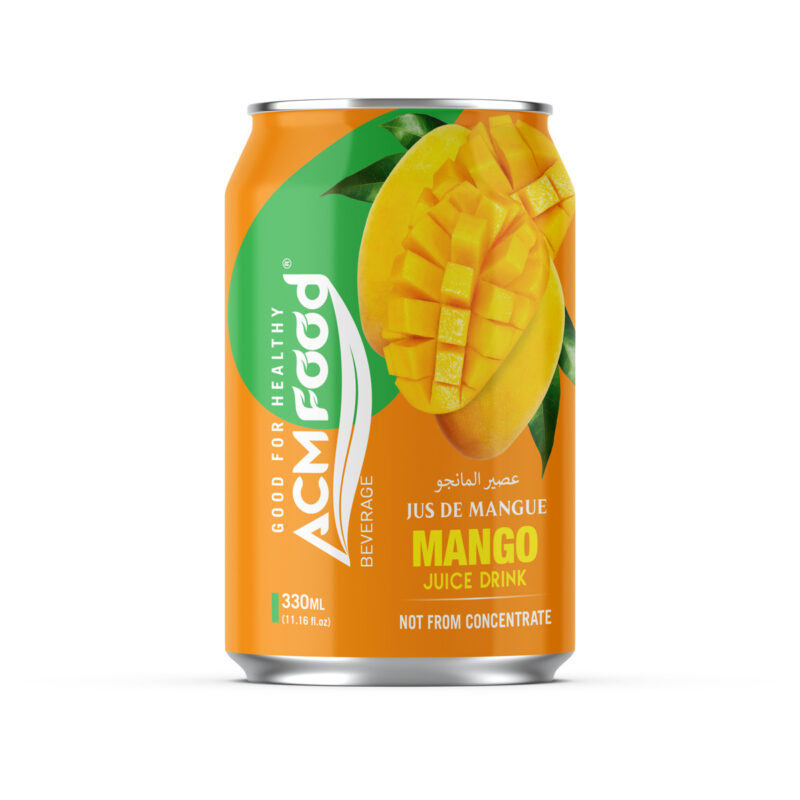 ACMFOOD NFC Mango Juice Drink Aluminum Can 330ml