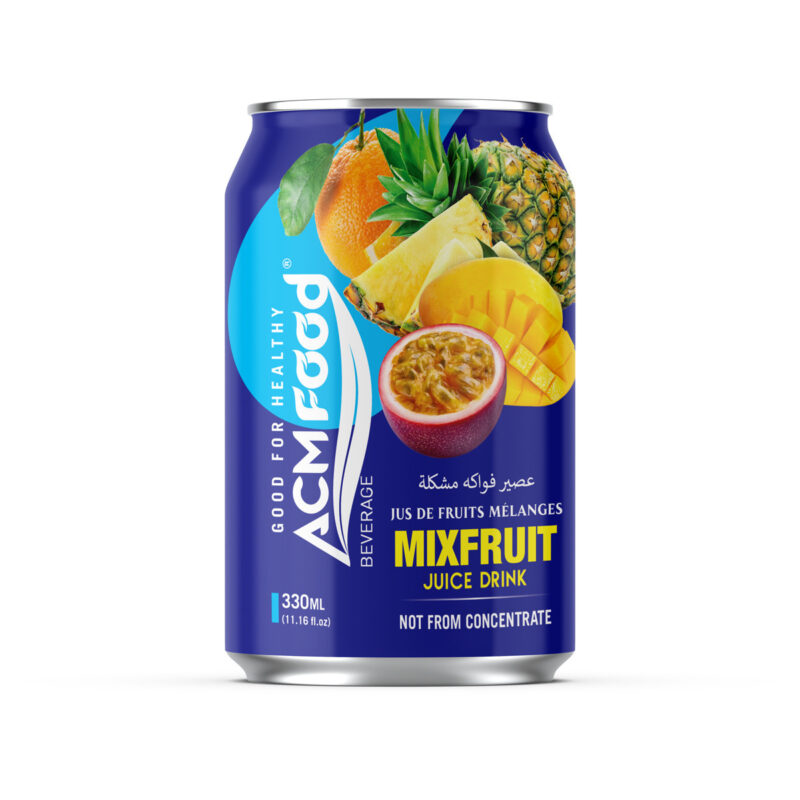 ACMFOOD NFC Mixed Fruit Juice Drink Aluminum Can 330ml