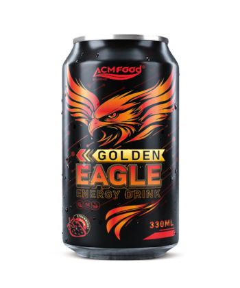 330ml can Refresh Golden Eagle Energy Drink With Strawberry