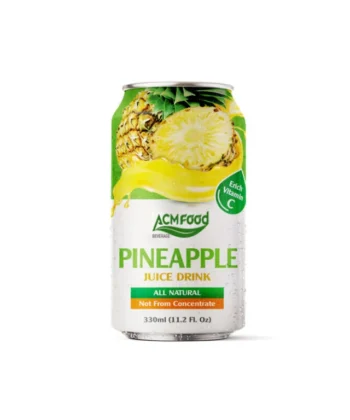 330ml cans ACM Pineapple juice Drink