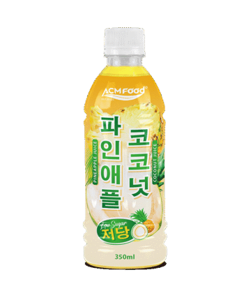 350ML PET JUICE Korean Low Coconut Water Juice Drink
