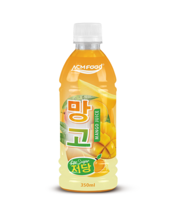 350ML PET JUICE Korean Low Sugar MAngo Juice Drink