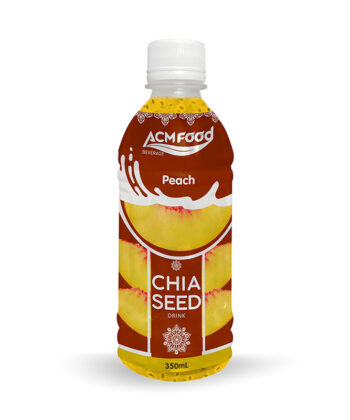 350ml ACM Peach Chia Seed Drink