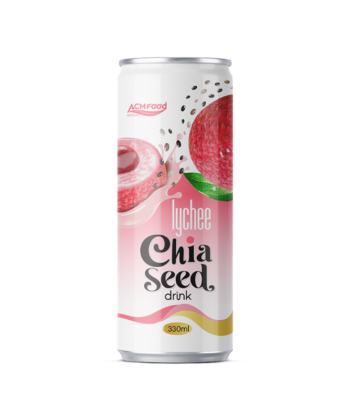 320ml ACM Chia Seed Drink Lychee flavor