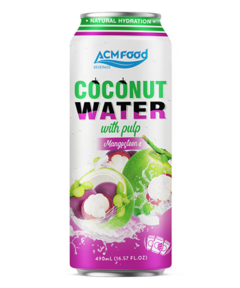 500ml ACM Coconut Water with Mangosteen Flavour Can