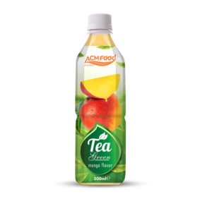 500ml ACM high quality green tea with mango drink - ACM Beverage Supplier
