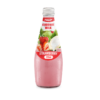 ACM 290ml glass botlle Coconut milk drink with Strawberry flavored (with and without nata de coco)