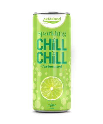 250ml ACM Lime Sparkling Chill Chill Juice