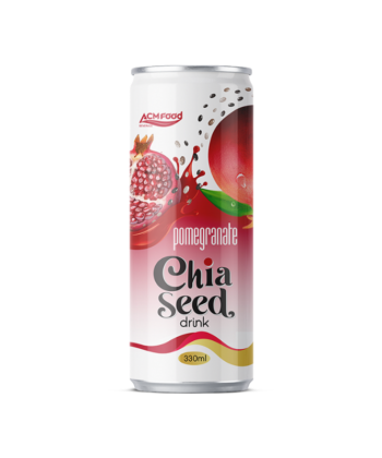 320ml ACM Chia Seed Drink Pomegranate flavor