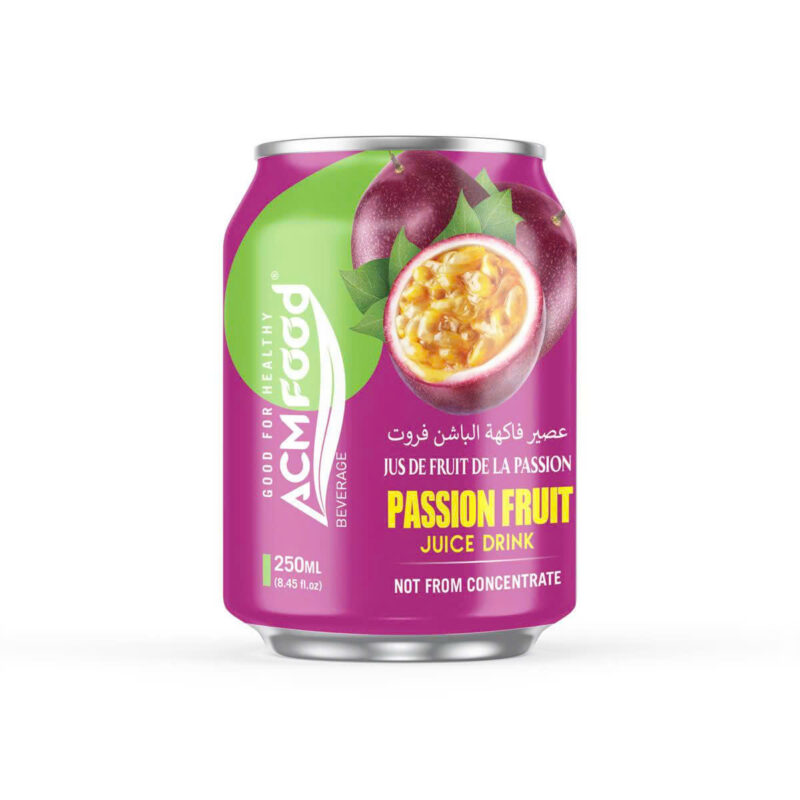ACMFOOD NFC Passion Juice Drink Aluminum Can 250ml