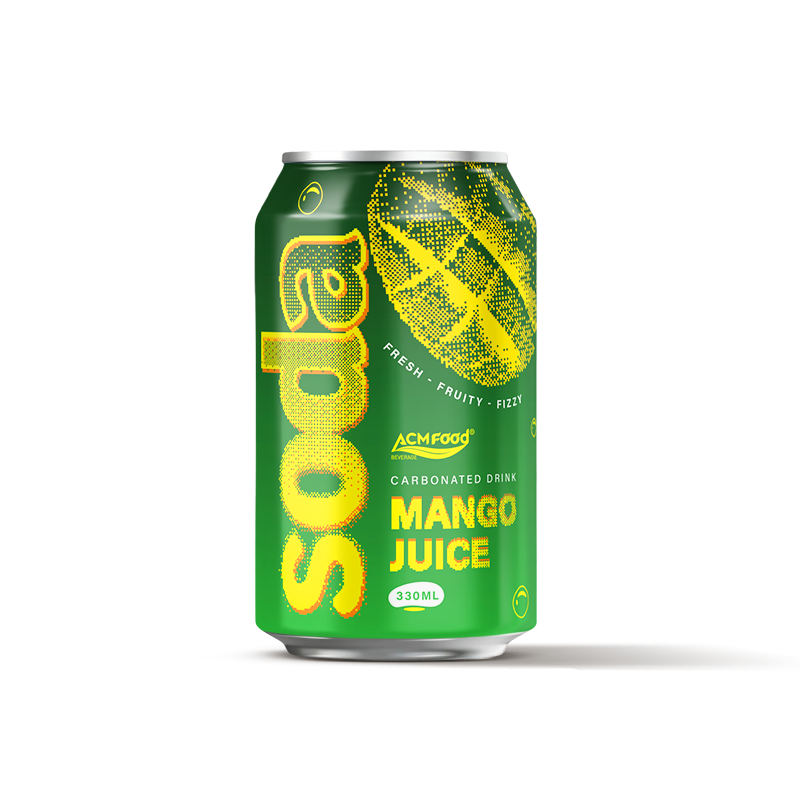 ACMFOOD Soda Carbonated Drink Mango Alu Can Standard 330ml