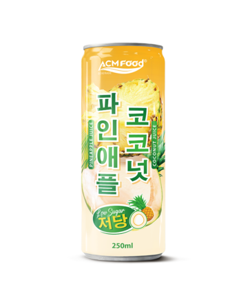 ACMFood Coconut Water Juice Drink 250ml – Low Sugar Korean Beverage